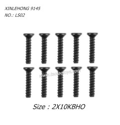 XINLEHONG TOYS 9145 Parts 2X10KBHO Countersunk Head Screws LS02