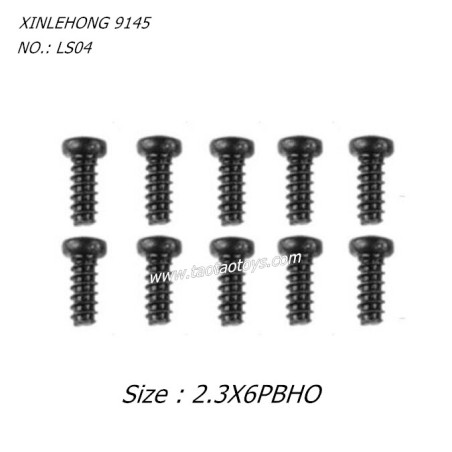 XINLEHONG TOYS 9145 Parts 2.3X6PBHO Round Headed Screw LS04
