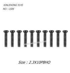 XINLEHONG TOYS 9145 Parts 2.3X10PBHO Round Headed Screw LS06