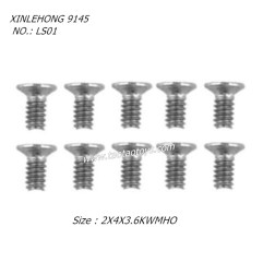 XINLEHONG TOYS 9145 Parts 2X4X3.6KWMHO Round Headed Screw LS01