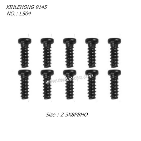 XINLEHONG TOYS 9145 Parts 2.3X8PBHO Round Headed Screw LS04