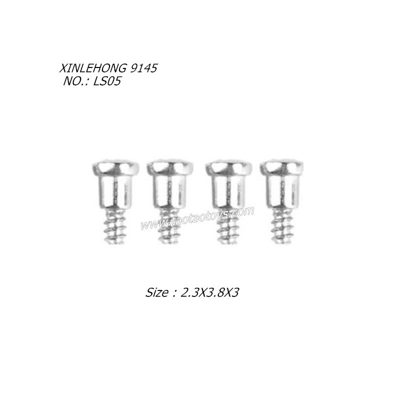 XINLEHONG TOYS 9145 Parts 2.3X3.8X3 CBHNI Round Headed Screw LS05 XINLEHONG TOYS 9145 Parts 2.3X3.8X3 CBHNI Round Headed Screw LS05