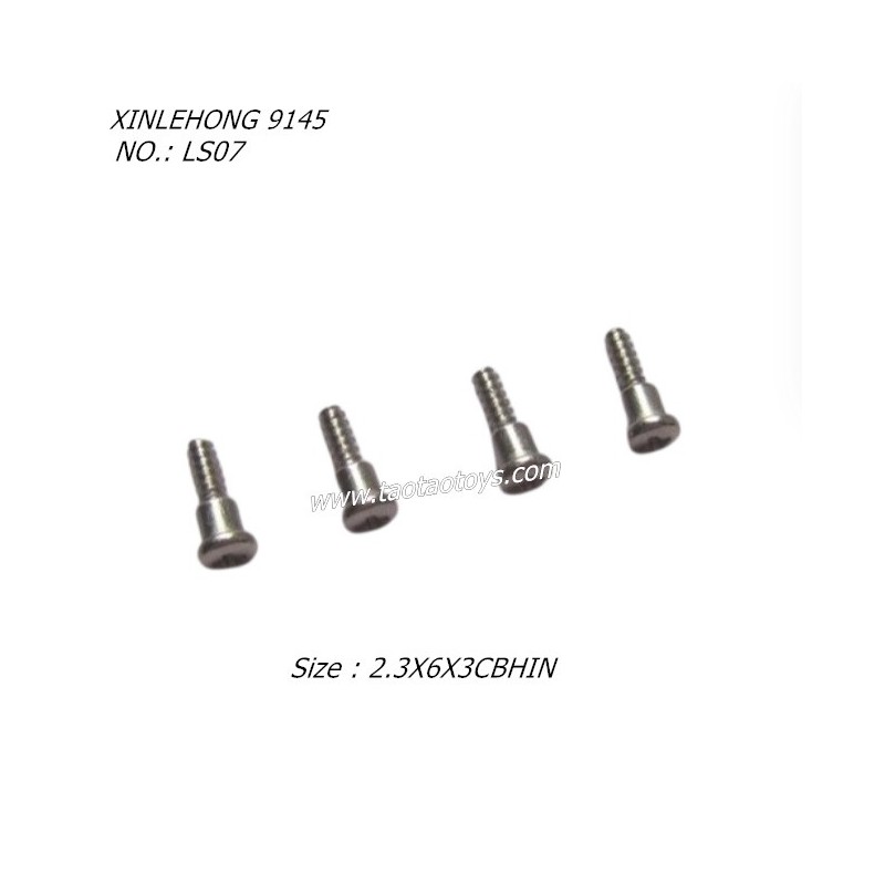XINLEHONG TOYS 9145 Parts 2.3X6X3 CBHIN PWBHO Round Headed Screw LS07 XINLEHONG TOYS 9145 Parts 2.3X6X3 CBHIN PWBHO Round Headed Screw LS07