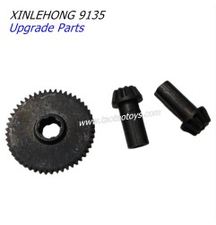 XINLEHONG 9135 Upgrade Parts Metal Spure Gear(Choose one of two colors) black
