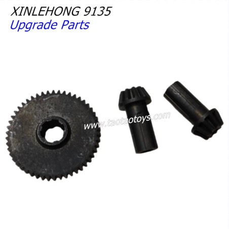XINLEHONG 9135 Upgrade Parts Metal Spure Gear(Choose one of two colors) black