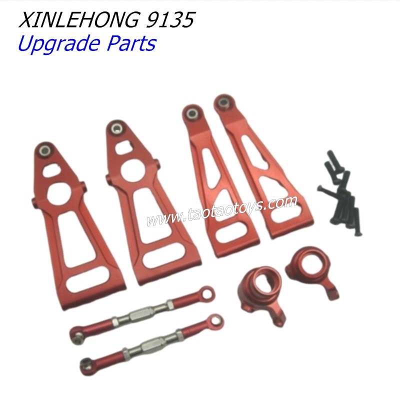 XINLEHONG TOYS 9135 Upgrade Parts Front Swing Arm kit 40D RED-2