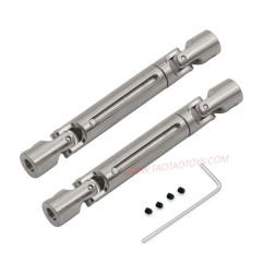 6-MN-Model-MN168-Upgrade-Metal-Drive-Shaft-Silver-2PCS