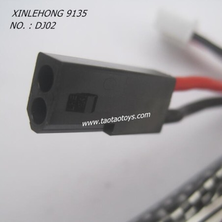 XINLEHONG TOYS 9135 Parts Battery 7.4V 500mAh DJ02-2