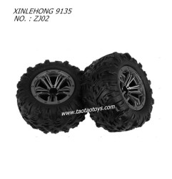 XINLEHONG 9135 RC CAR Original Parts Tire Assembly ZJ02