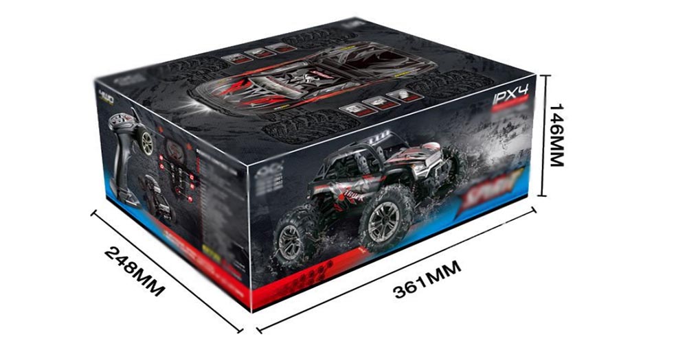 XINLEHONG T0YS Q901 RC CAR size