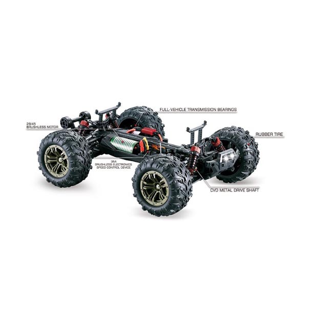 XINLEHONG Q903 RC CAR Parts size