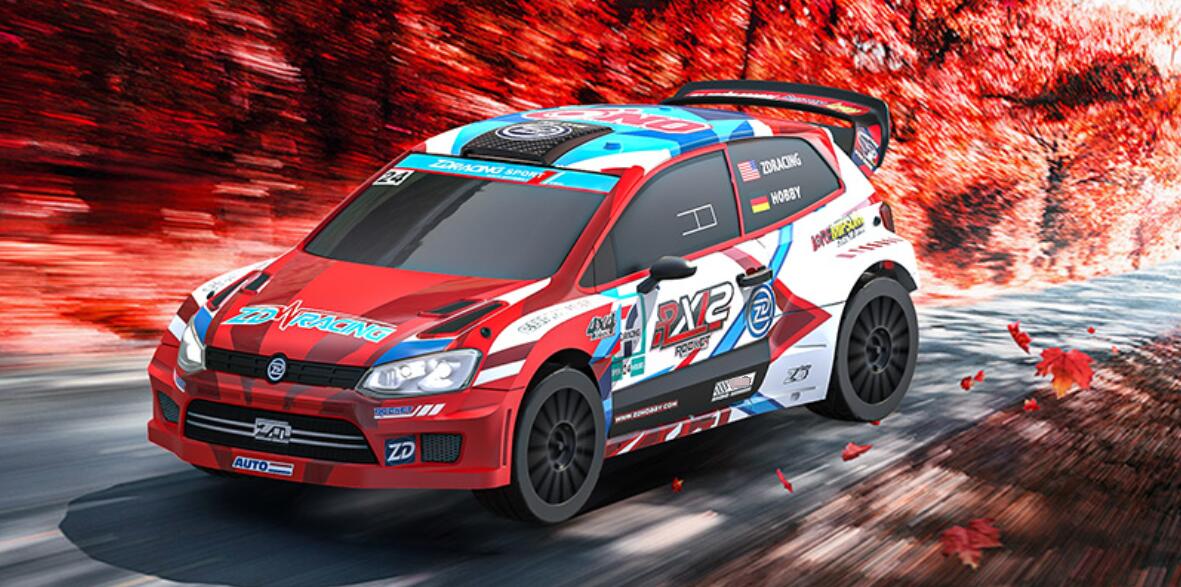 zd racing bx12 1/12 rally racing rc car